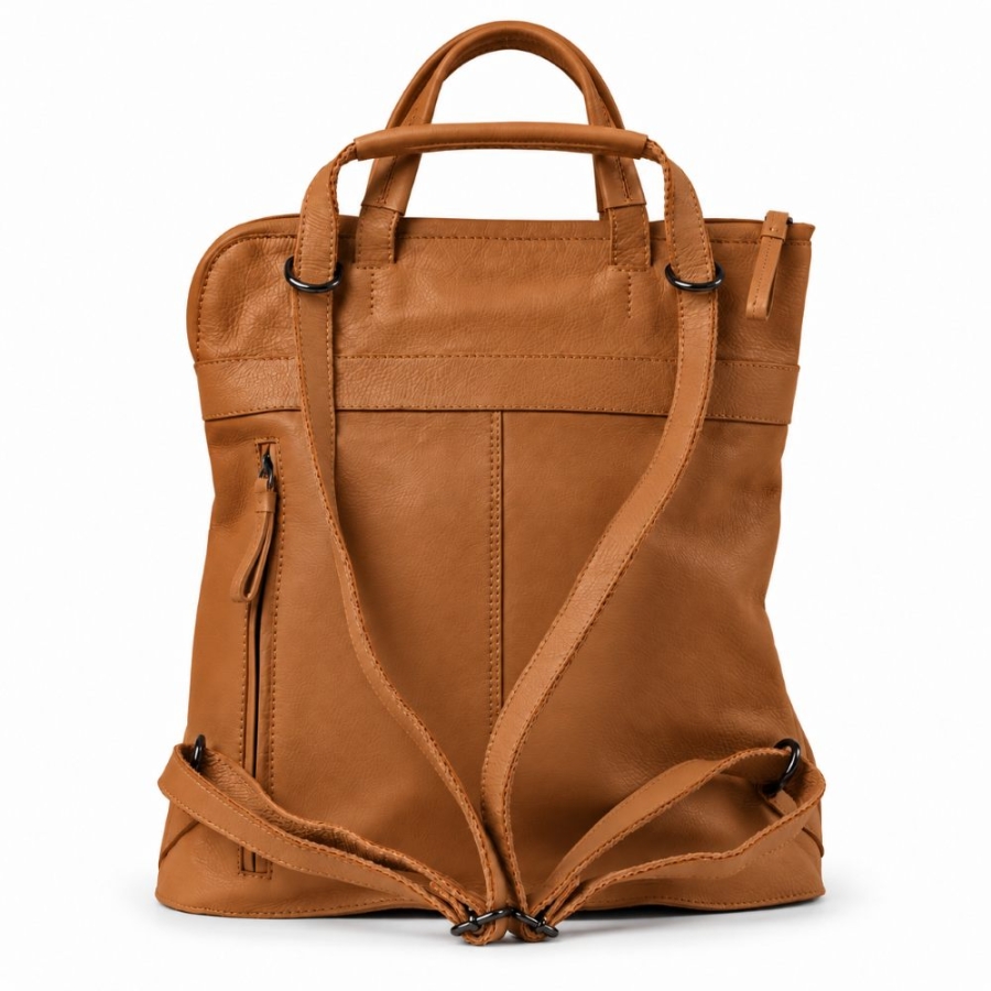 SHOPPER BACKPACK TAN